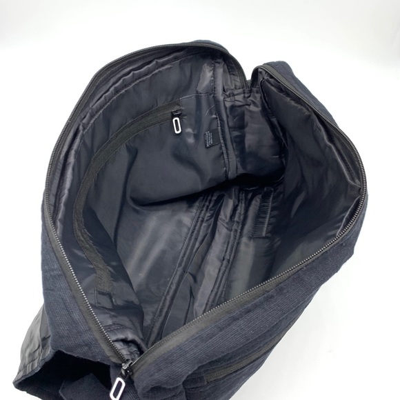 Large Heavy Cotton Laptop Bag (Yin Yang embroidery) - Picture 10 of 12